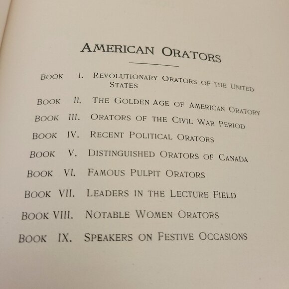 Famous Orators of the World & Their Best Orations - 1902 - Picture 9 of 15